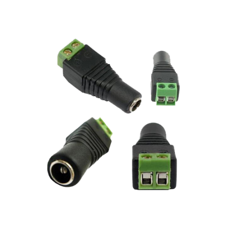 Conectica - Conector de alimentare mama, 12V, cu surub SDC-CAM