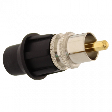 Conectica - Conector RCA (tata) - CAP SYSTEM CAP-KCM