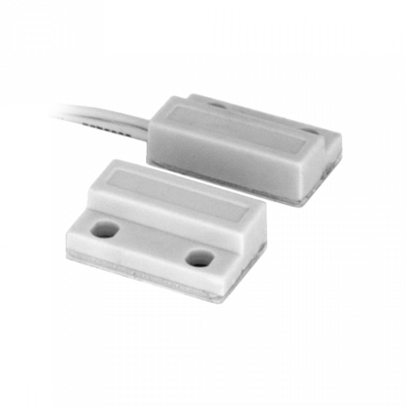 Detectie efractie - Contact magnetic aparent, NC, autoadeziv (alb) CM-34-ALB