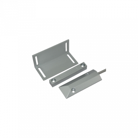 Detectie efractie - Contact magnetic aparent NC, pentru usa culisanta, suport L inclus CM-55AL