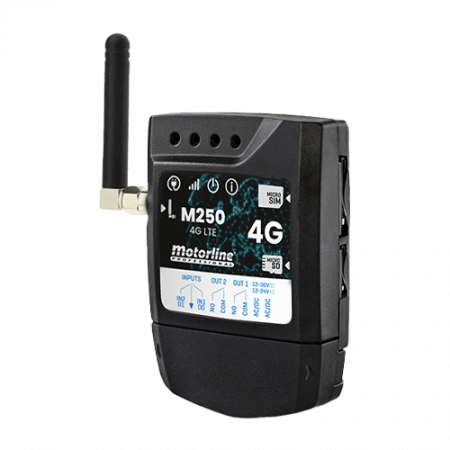 Controller GSM 4G, Bluetooth, 2 relee, card SIM inclus MOTORLINE GSM-M250 [2]