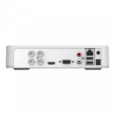 Deep Learning - DVR 4 ch. video 2MP lite + 1 ch. IP max. 2MP, AUDIO 'over coaxial', 1U - HIKVISION DS-7104HGHI-M1-T [2]
