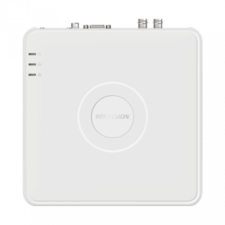 Deep Learning - DVR 4 ch. video 2MP lite + 1 ch. IP max. 2MP, AUDIO 'over coaxial', 1U - HIKVISION DS-7104HGHI-M1-T [1]