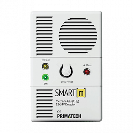 Detectie incendiu - Detector de gaz metan SMART [m] /12-24V - PRIMATECH 1MSMART124DA
