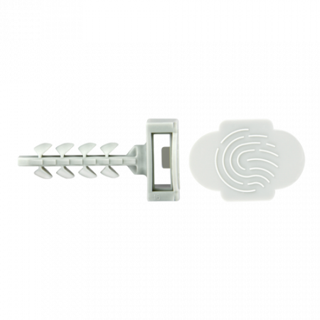 Organizatoare si accesorii - Diblu fixare colier Ã 6x30, cap mare gri in cutie plastic InsertFIX (125 buc.) CELO 96EXPIFB