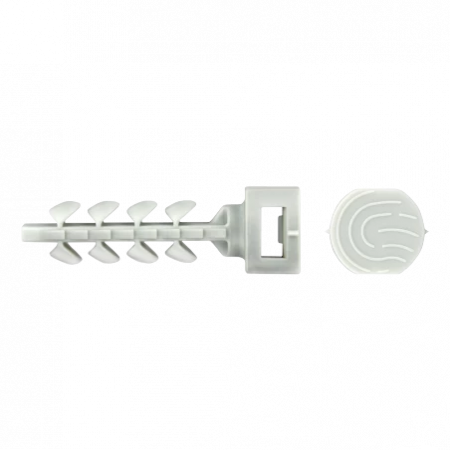Organizatoare si accesorii - Diblu fixare colier Ã 6x30, cap mic gri in cutie plastic InsertFIX (250 buc.) - CELO 96EXPIFS