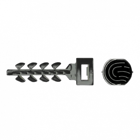 Organizatoare si accesorii - Diblu fixare colier Ã 6x30, cap mic negru in cutie plasticInsertFIX (250 buc.) - CELO 946EXPIFS