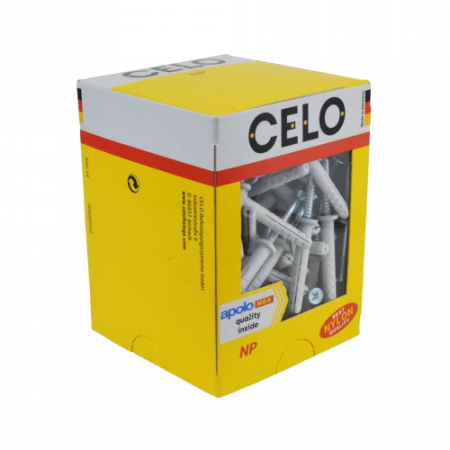 Diblu rapid cu surub 6x40 NP (100 buc.) - CELO 9640NP [1]