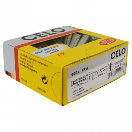 Diblu universal nylon M6x30 FX (100 buc.) - CELO 96FX [2]