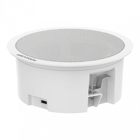 Detectie incendiu - Difuzor IP secundar, 6W, montare tavan - HIKVISION DS-QAZ0206G1-S