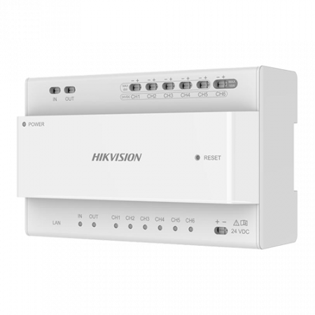 Distribuitor Video/Audio 2 fire pentru 6 posturi - HIKVISION DS-KAD706Y [2]