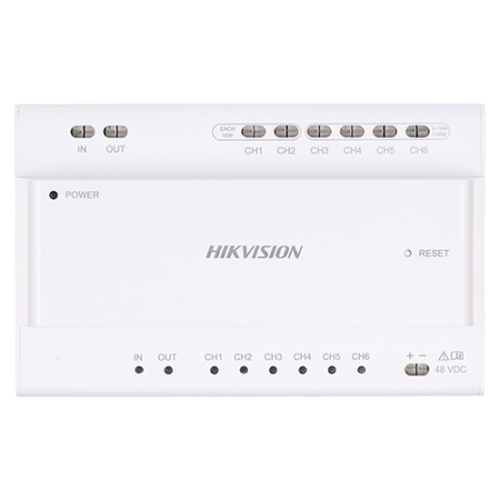 Distribuitor Video/Audio, 2 fire pentru 6 posturi interior/exterior - HIKVISION DS-KAD7060EY [1]
