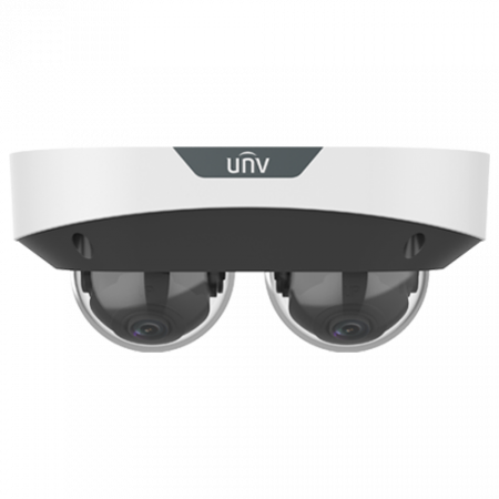 Camere supraveghere IP - Dual Chanal - Camera IP, 2 x 4MP, lentila 2.8mm, IR 30m, Mic., Alarma, PoE, IK10 - UNV IPC3224SS-ADF28K-I1