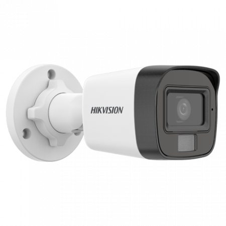 Supraveghere video - Dual Light - Camera analog 3K, lentila 2.8mm, IR 25m, WL 20m, TVI/AHD/CVI/CVBS, Mic. - HIKVISION DS-2CE16K0T-LPFS-2.8mm