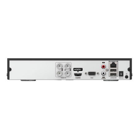 DVR AcuSense 4 ch., 5MP + 2 ch. IP 4K, Audio bidirectional, 1U - HIKVISION iDS-7204HUHI-M1-T [3]