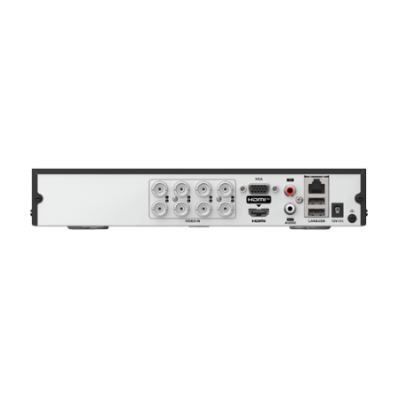 DVR AcuSense 8 ch., 8MP + 4 ch. IP 8MP, Audio bidirectional, 1U - HIKVISION iDS-7208HUHI-M1-T [3]