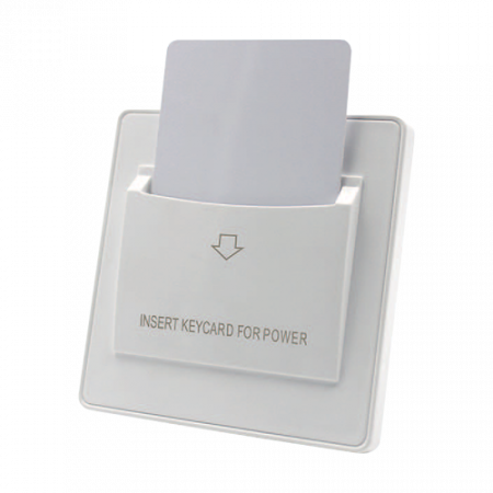 Accesorii control acces - Economizor Mifare 13.56 MHz, alb, 110-220 V, 6000W CSH-MI-1356
