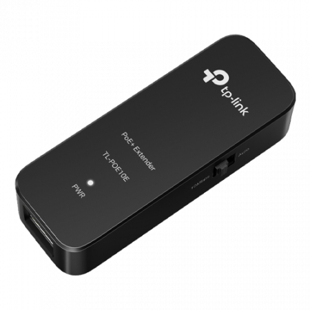 Switch-uri PoE - Extender PoE+, 2 x RJ45 10/100 Mbps, Plug-and-Play - TP-Link Omada POE10E