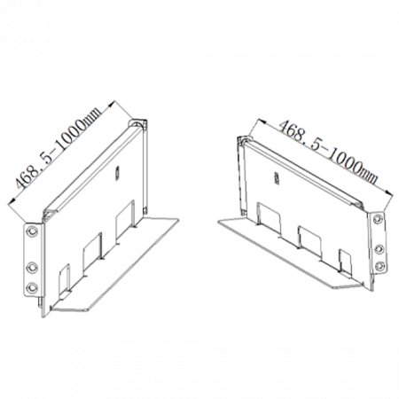 Surse de alimentare si UPS - Glisiera pentru rack UPS din seria R - HIKVISION Glisiera-UPS-R