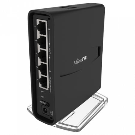 Routere - hAP acÂ², 5 x Gigabit, 802.11b/g/n 2.4Ghz, 802.11an/ac 5GHz, USB - MikroTik RBD52G-5HacD2HnD-TC