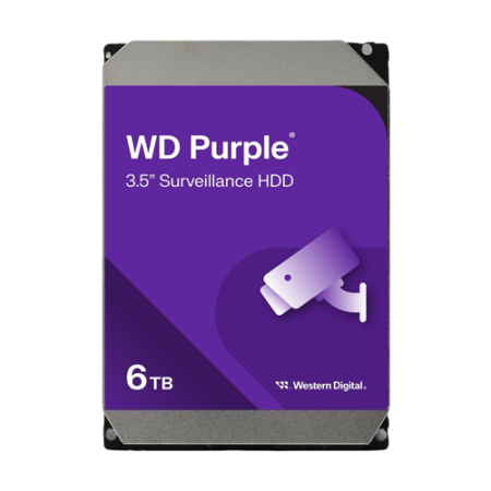 Unitati stocare HDD, SSD & MicroSD - Hard disk 6TB - Western Digital PURPLE WD64PURZ