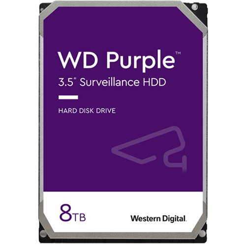 Unitati stocare HDD, SSD & MicroSD - Hard disk 8TB - Western Digital PURPLE WD80PURX