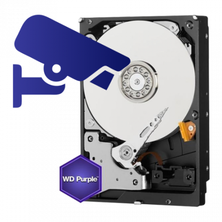 Hard disk 8TB - Western Digital PURPLE WD80PURX [1]