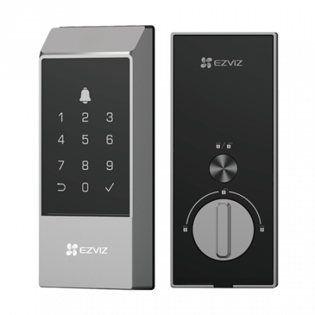 Smart Home - Incuietoare inteligenta, Wi-Fi, multiple metode de deblocare si verificare status inchidere - EZVIZ CS-DL04(WP,M)
