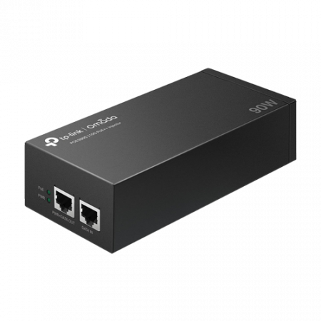 Switch-uri PoE - Injector Hi-PoE, 2 x RJ45 10G, 90W - TP-Link Omada POE380S