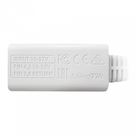 Injector PoE pasiv 18-57V, Gigabit - Mikrotik RBGPOE [1]