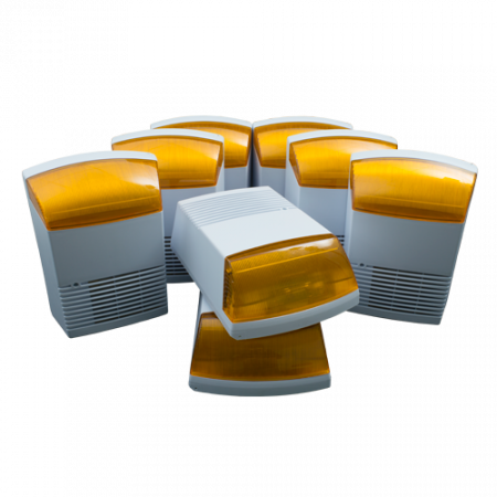 Detectie efractie - KIT 8 sirene de exterior BS1 BS1X8