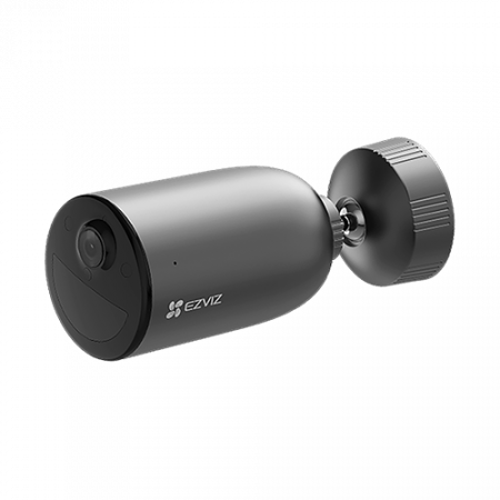 Kit camera IP + panou solar, rezolutie 3MP, Wi-Fi6, baterie 5.200 mAh, Audio bidirectional - EZVIZ CS-EB3-3MP-SP(kit) [1]
