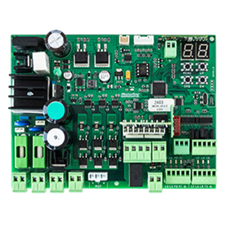 Kit complet bariera acces AUTO / 4 m, montaj universal ST/DR, motor brushless - MOTORLINE ZUMA-BL-4 + ZUM75HTSL-4 [2]