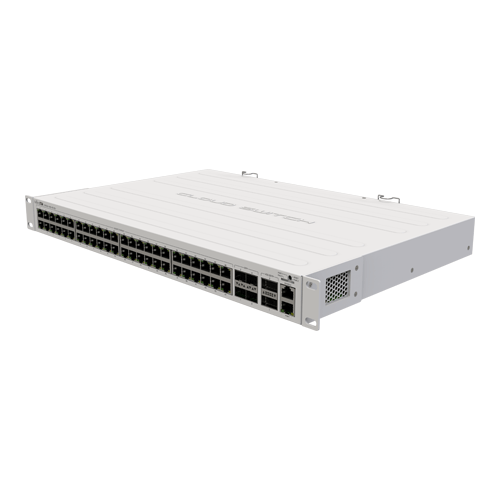 Management Switch, 48 x Gigabit, 4 x 10G SFP+, 2 x 40G QSFP+ - Mikrotik CRS354-48G-4S+2Q+RM [1]