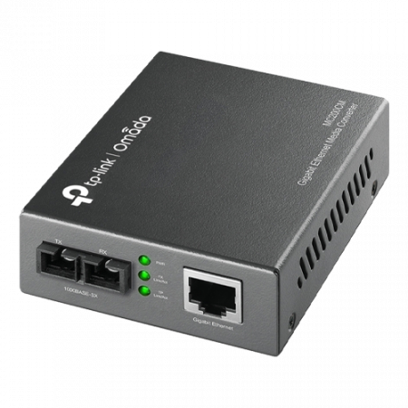Echipamente active FO - Media Convertor Gigabit WDB, duplex SC, Multimode, 0.55km - TP-Link Omada MC200CM