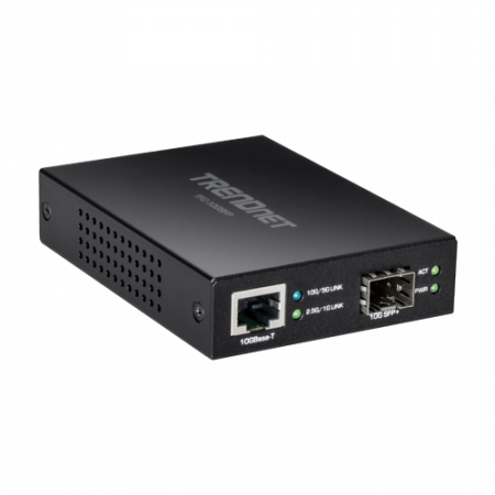 Mediaconvertor 10G SFP+ fibra optica - TRENDnet TFC-10GSFP [1]
