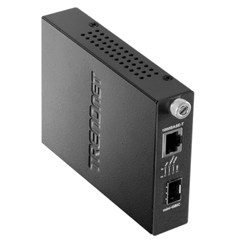 Echipamente active FO - Mediaconvertor Gigabit - SFP fibra optica (pt TFC-1600) - TRENDnet TFC-1000MGA