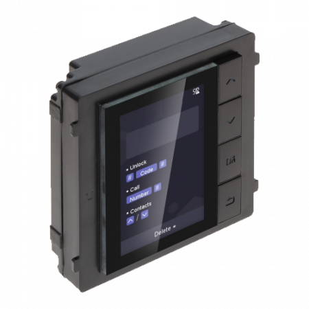 Modul afisaj LCD TFT pentru Interfon modular - HIKVISION DS-KD-DIS [1]