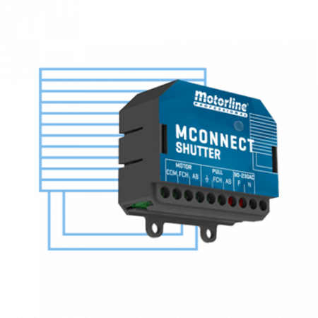 Accesorii automatizari - Modul de comanda automatizari, WiFi, Bluetooth - MOTORLINE MCONNECT-SHUTTER