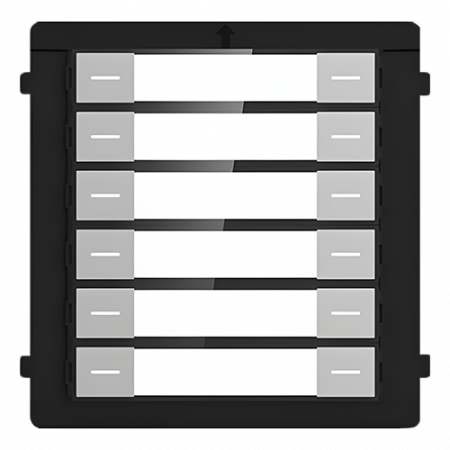 Modul extensie afisaj 12 familii pentru Interfon modular - HIKVISION DS-KD-K12 [1]