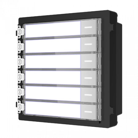 Interfoane - Modul extensie afisaj 6 familii pentru Interfon modular - HIKVISION DS-KD-KK