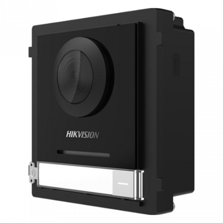 Panouri exterioare - Modul Master conectare 2 fire, camera video 2MP fisheye si un buton apel, IR 3m - HIKVISION DS-KD8003Y-IME2
