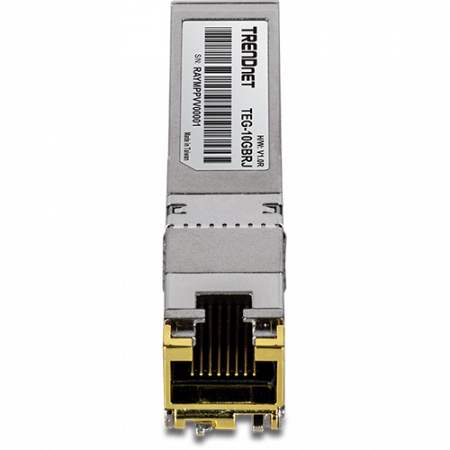 Modul RJ45 SFP+, 1/2.5/5/10G, 100/50/50/30m - TRENDnet TEG-10GBRJ [1]
