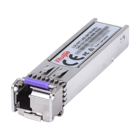 Echipamente active FO - Modul SFP 2.5G, Bidirectional, TX 1550nm, RX 1310nm, Single-mode LC, 3 km - Ruijie LX03-SM1550