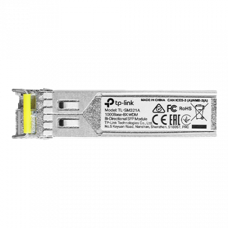 Modul SFP Gigabit bidirectional WDM TX:1550nm/RX:1310nm, Single-mode, LC/UPC, 20 km- TP-Link Omada SM321A [1]