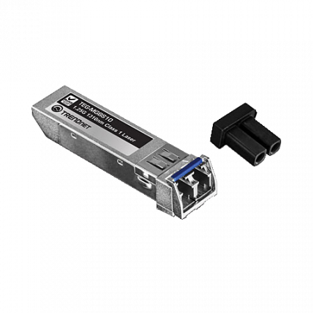 Echipamente active FO - Modul SFP Mini-GBIC Single-Mode Duplex LC, 1.25G, 1310nm, 10Km - TRENDnet TEG-MGBS10