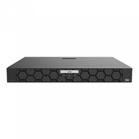 NVR Network Video Recorder - NVR 4K, 16 canale 16MP, 2xSATA, Analiza video, Alarma I/O, 1U - UNV NVR502-16B-IQ