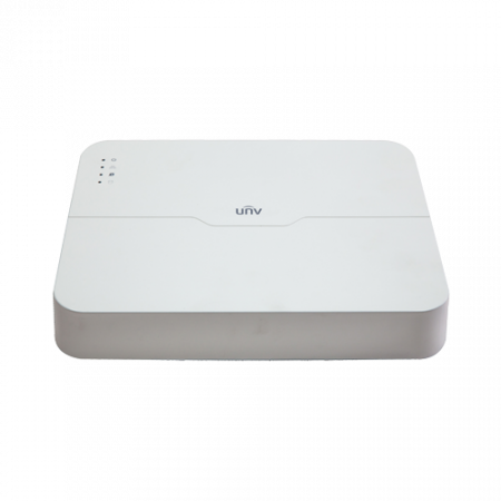 NVR Network Video Recorder - NVR 4K, 8 canale 8MP + 8 porturi PoE, compresie H.265 Ultra - UNV NVR301-08LS3-P8