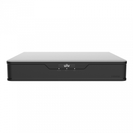 NVR Network Video Recorder - NVR 4K, 8 canale, max. 12MP, 1U - UNV NVR301-08B-IQ