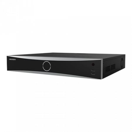 NVR Network Video Recorder - NVR 4K, AcuSense, total 32 canale max. 12MP, 16 porturi PoE, Alarma, 1.5U - HIKVISION DS-7732NXI-K4-16P(Alarm16+9)